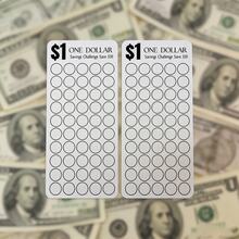2 Pcs Savings Money Challenge Binder Tracker For $50, $500, $1000 And $5000, Reusable And Long-Lasting Design Cash PVC Page, Easy To Save Money, Budget Planner Cards, A6 Budget Binder Insert For Savings Journey Planner Cash - Multicolor - View 12