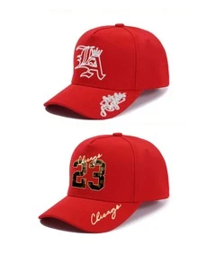 1pc/2pcs/2sets "Los Angeles&Chicago 23" Personalized Letter & Number Graphic Print Vintage Original Baseball Cap And Bag, Street Fashion Style, Suitable For Daily Wear Or Gift For Friends - Multicolor - View 7