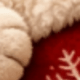 Lying down Christmas Stocking Silver Gradient