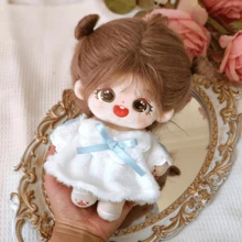 20cm娃娃服裝套裝系列，娃娃換裝服飾，套裝服飾，娃娃配件，毛絨玩具衣服，明星粉絲周邊娃娃服裝，適合14歲以上青少年與明星粉絲，派對小禮物（不含娃娃） - 彩色 - 查看 5