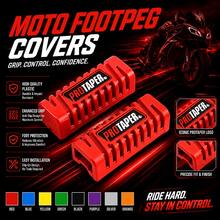 1 Pair Universal Motorcycle Front Footpeg Footrest Covers, Includes Off-Road Motorcycle Footrest Covers - 2pcs - View 1