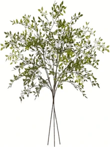 ZaiYe 3PCS, Artificial Greenery Branches, Realistic Fake Carolina Branches, Plastic Tall Branches, Suitable For Home Decoration, Used As Vase Fillers, Table Centerpieces, Home Office Wedding Decorations, Soft And Heat-Resistant, Non-Fading - Multicolor - View 9