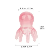 Octopus Head Massage Comb Manual Acupoint Pressure Tool Portable SPA Gua Sha Massage Comb - View 11