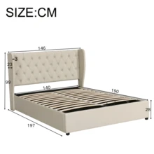 Bed Bases & Foundations - Beige - View 7