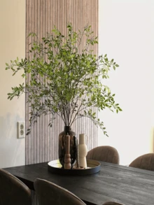 ZaiYe 3PCS, Artificial Greenery Branches, Realistic Fake Carolina Branches, Plastic Tall Branches, Suitable For Home Decoration, Used As Vase Fillers, Table Centerpieces, Home Office Wedding Decorations, Soft And Heat-Resistant, Non-Fading - Multicolor - View 8
