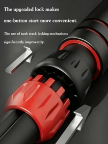 1pc Wall-Mounted Pull Up Bar, Drill-Free Design, With Anti-Slip Rubber Pads, Extendable, Portable And Easy To Install, Home Fitness Equipment Suitable For Door Frames And Walls - Multiple Specifications - View 4
