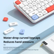 Acer Tablet Keyboard Wireless Bluetooth Dual-Mode Keyboard And Mouse Set Rechargeable Laptop Desktop Computer Office Gaming Mechanical Feel Keyboard IPad Android MAC Phone Tablet Universal - Charging Version - With Display Screen [Single Keyboard] - View 7