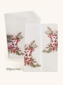 30 Pre-Folded Vellum Envelopes, Suitable For 5x7 Inch Invitations - Translucent Vellum 5x7 - Can Be Used As Envelope Liners - Suitable For Wedding, Birthday And Baby Shower Invitations - Translucent - View 11