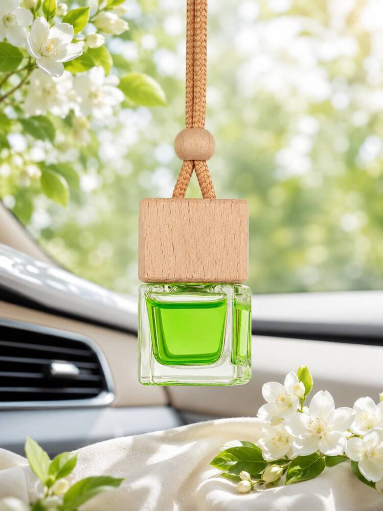 Long-Lasting Car Air Freshener, Hanging Rearview Mirror Aroma Diffuser Pendant, Essential Oil Fragrance, Ocean, Lavender, Cologne, Jasmine, Freesia, Odor Eliminator, Alcohol-Free, Car Decoration, Gift For Women And Men - A - View 16