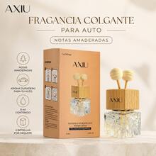 24 Piezas AXIU Perfume Colgante para Automóvil 8ml, Ambientador de Coche con Aroma Amaderado, Difusor Decorativo para Vehículo, Fragancia Natural para Interior del Auto, Accesorio Elegante para Coche, Oficina y Espacios Personales, Diseño Moderno y Sofisticado - Tipo Madera - Ver 1