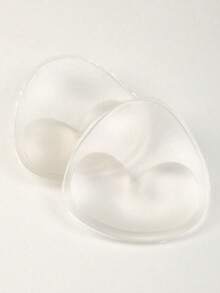 1 Pair Reusable Silicone Breast Pads, Invisible Lifting Pads, Suitable For Swimwear And Lingerie, Natural Breast Enhancement Design - Multicolor - View 11