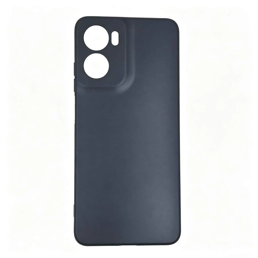 Matte Black Fingerprint-Free Phone Case For Moto Series Anti-Slip Grease Resistant Flexible TPU Shell With Raised Camera & Screen Edge Shock Absorbing Precise Cutouts Full Body Protection