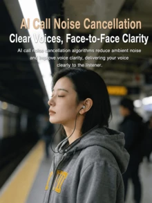 ASUS TWS-L190 Wireless Neckband In-Ear Bluetooth Earbuds HiFi Large Dynamic Driver Stereo Surround Sound Ultra Long Battery Life AI HD Call Noise Reduction Bluetooth 6.0 Low Latency Gaming Sports Running Comfortable Long-Wear Compatible With Apple Android All Series Smartphones - View 6