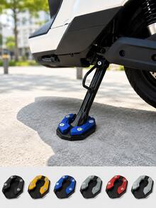 Motorcycle Kickstand Pad, Universal Side Stand Support Base, Anti-Slip Anti-Sink Kickstand Extension Base, Wide Bottom Parking Pad, Suitable For Scooters, Lightweight Motorcycles, Electric Bicycles, Electric Motorcycles, Suitable For Soft Ground, Grass, Gravel And High-Temperature Road Surfaces - C - View 3