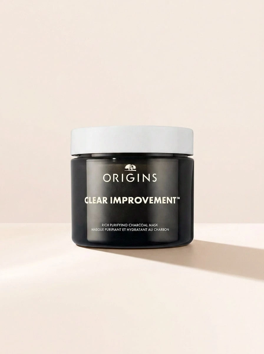 Origins Clear Improvement Rich Purifying Charcoal Mask 75 ml - Gris - Ver 1