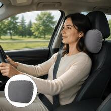 H&R Car Headrest Pillow Neck Support Cushion Ergonomic Driving Comfort Pad - Grey - View 7