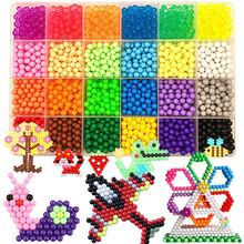 Kit Pembuatan Perhiasan: 3000 Manik Ajaib 24-Grid + Set Alat, Manik Perler Semprot Air, Tidak Perlu Pemanasan, Perekat Semprot Air, Ciptakan Kerajinan Tangan Menakjubkan dengan Manik Ajaib Ini - Cocok untuk Persahabatan, Kerajinan Tangan DIY Cinta, Hadiah Thanksgiving dan Paskah (Warna Aksesori Acak) - MultiWarna - View 5