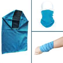 Braga para el cuello y máscara facial para ciclismo al aire libre, 4 colores, 1 pieza/paquete, talla única - Multicolor - Ver 9