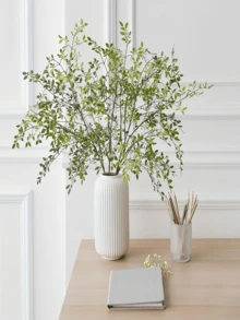 ZaiYe 3PCS, Artificial Greenery Branches, Realistic Fake Carolina Branches, Plastic Tall Branches, Suitable For Home Decoration, Used As Vase Fillers, Table Centerpieces, Home Office Wedding Decorations, Soft And Heat-Resistant, Non-Fading - Multicolor - View 4