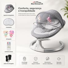 Baby Bouncers, Jumpers & Swings - Grey - View 11