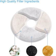 4/10 buah Filter Pengganti Air Mancur Hewan Peliharaan, Filter Air Mancur Kucing Karbon Aktif, Filter Pengganti Air Mancur Hewan Peliharaan Otomatis - 1L - View 6