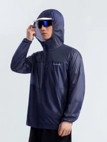 CAMEL CROWN Unisex Outdoor Sun Protection Jacket, New Summer Raw Yarn Skin Coat, Lightweight Breathable Mountain Style Outerwear - Nebula Purple - View 5