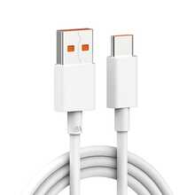 Original Xiaomi 6A USB-A To Type-C Fast Charging Cable, 100cm White TPE Material, Up To 120W Ultra-Fast Charging And High-Speed Data Transfer, Lightweight, Widely Compatible With Smartphones, Tablets And Other USB-C Digital Devices, Global Version - White - View 5