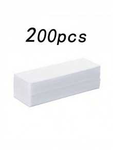 100片加厚一次性無紡布蠟紙，柔軟無紡布材質，適用腿部、手臂與腋下除毛，專業美容用品，專用蠟紙，柔軟透氣不黏皮膚，腋下、手臂、腿部全身除毛通用除毛布，居家使用男女身體除毛輔助工具，大容量散裝美容除毛耗材，美容院、美甲店、睫毛接種店專用除毛條，方便除毛替換紙 - 多款式 - 查看 15