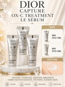Christian Dior Prestige Regenerating Serum, 5ml, 3/5pcs Options, Anti-Aging, Wrinkle-Reducing And Firming, Lotion Texture, Suitable For All Skin Types - Serum-5ML-sET - View 2