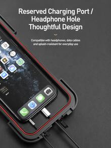 Waterproof Motorcycle Phone Holder Handlebar Mount, Universal Bicycle Phone Bag With Touchscreen, Rainproof Phone Case For GPS Navigation, Cycling Scooter Bicycle Handlebar Phone Holder, Outdoor Cycling Accessories - A - View 10