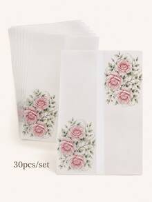 30 Pre-Folded Vellum Envelopes, Suitable For 5x7 Inch Invitations - Translucent Vellum 5x7 - Can Be Used As Envelope Liners - Suitable For Wedding, Birthday And Baby Shower Invitations - Translucent - View 10