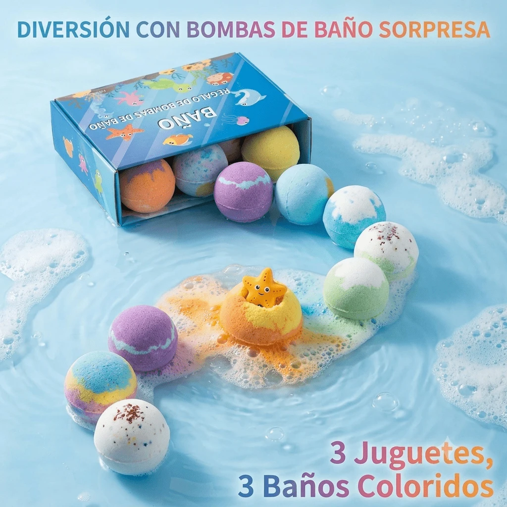 Bath Bomb - 6 SCENTS - View 1