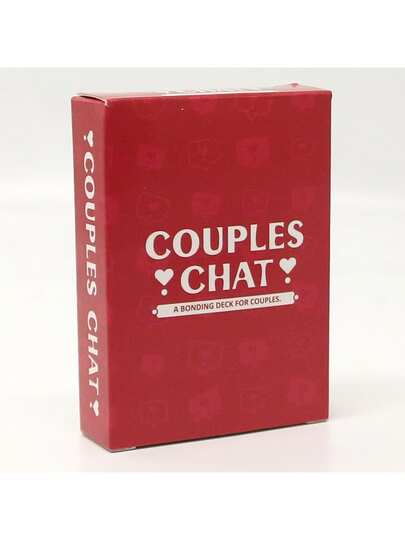 1 pieza Juego de cartas de conversación para parejas, regalo para la noche de cita del Día de San Valentín, profundiza la conexión con tu pareja, actividad divertida para la noche de juegos