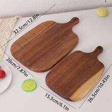 2pcs/1pc Rosewood Handled Cutting Board, Bread Board, Fruit Board - Brown - View 5