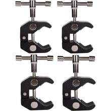 Heavy Duty C-Clamp Camera Mount With 1/4" And 3/8" Thread, Multi-Function Super Clamp For Desk, Pipe, Tripod Stand, Suitable For Monitor, Light, Microphone, Flash, DSLR Camera, For Studio Video Shooting - View 3