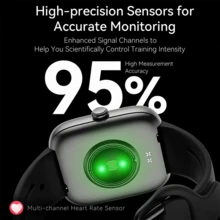 PANDA IDW29 New Unisex Smartwatch, 1.83-Inch Touch Screen, Bluetooth APP Control, Multiple Sports Modes, Fitness Tracking, Customizable Watch Face, Bluetooth Calling, Message Notifications, Daily Activity Monitoring, Suitable For Gifts, Sports, School And More - Black - View 8