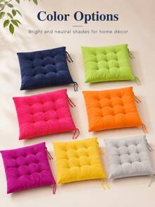 Soft Breathable Modern Square Seat Cushion, Comfortable Dining Chair Pad, Suitable For All Seasons, Fashionable Home/Office/Dining Chair Pad, Bohemian Style Floor Mat/Tatami Seat Cushion, Multi-Functional Seat Pad - one-size - View 9