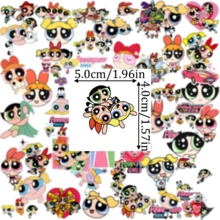 Warner Bros 50pcs Official The Powerpuff Girls Stickers, Cute & Fun Kids Stickers, Waterproof Material, Suitable For Indoor Decor, Laptop, Water Bottle, Notebook, Bumper, Skateboard, Phone Case And Back To School Gift - Multicolor - View 3