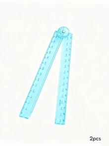 1pc/2pcs 30cm Colorful Transparent Flexible Ruler, Bendable Durable Plastic Straight Ruler With Clear Markings. Portable Multi-Purpose Drawing Stationery, Suitable For Sketching, Drafting, Homework And Daily Office Work. Back To School Gift - Multicolor - View 13