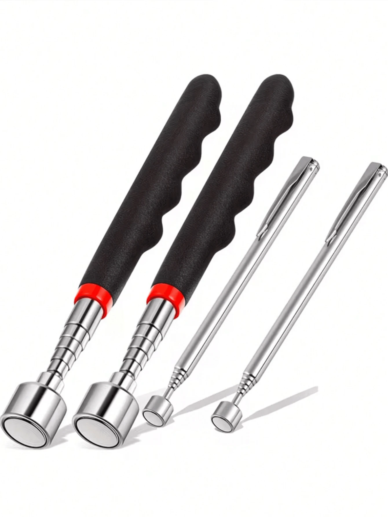 1 buah Alat Pengambil Teleskopik Magnetik Logam, Batang Pengambil Magnetik Non-Listrik, Cocok untuk Bidang Otomotif dan Konstruksi, Terbuat dari Bahan Besi, Sangat Cocok untuk Area yang Sulit Dijangkau, Dilengkapi dengan Set Alat - beraneka warna - View 1