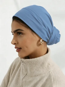 2pcs/1pc Women's Basic Solid Color Headscarf, Multi-Functional Elastic Headband, Modal Fabric, Comfortable And Soft, Suitable For Daily Wear, Sports And Yoga Activities - Multicolor - View 15