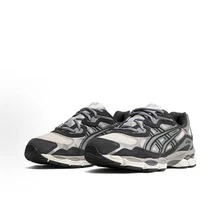 ASICS Gel-NYC Sneakers - Authentic Unisex Retro Lifestyle Running Shoes | Viral 2026 Sportstyle Urban Trainers | Premium Gel Technology Cushioning | Durable Suede & Mesh Performance Footwear | Classic Comfort Daily Sneakers - Oat Gray - 查看 4
