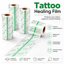 POSEIDON Tattoo Care Bandage Roll, 2 Sizes Available (15*500cm / 15*1000cm), Breathable Protective Film, Freely Cuttable, Suitable For Tattoos Of All Sizes, Transparent Waterproof, Suitable For New Tattoos - View 3