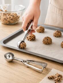 2pcs Durable Spherical Food Scoop Set, Material Suitable For Scooping Fruit, Ice Cream And Cookie Dough - Multicolor - View 9