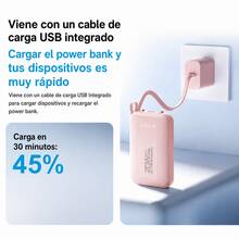 Power Bank - Rosa - View 6