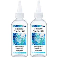 Silicone Pouring Oil Cell Activator Pure Silicone Oil For Cell Creation In Acrylic Paint 100ml/200ml - White - View 13