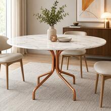 Pé de Mesa Quadrado 75cm para Tampo de Madeira, Mármore, Granito ou Vidro Klicmix - Cobre - Visão 3