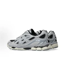 ASICS Gel-NYC Sneakers - Authentic Unisex Retro Lifestyle Running Shoes | Viral 2026 Sportstyle Urban Trainers | Premium Gel Technology Cushioning | Durable Suede & Mesh Performance Footwear | Classic Comfort Daily Sneakers - 灰黑色 - 查看 4