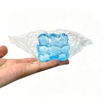1pc Portable Cube Squeeze Toy Slow Rebound Soft Tactile Fidget Stress Reliever For Office Desk Calm Down Travel Relaxation Party Gift Random Style & Packaging - Multicolor - View 8