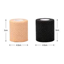 POSEIDON Tattoo Bandage Set - 12 Rolls, 5cm * 4.5m, Non-Slip Tattoo Grip Wrap, Easy Tear, High Elasticity, Soft & Skin-Friendly, Suitable For Tattoo Machine Wrapping, Wrist And Ankle Support And Various Sports Activities - View 2